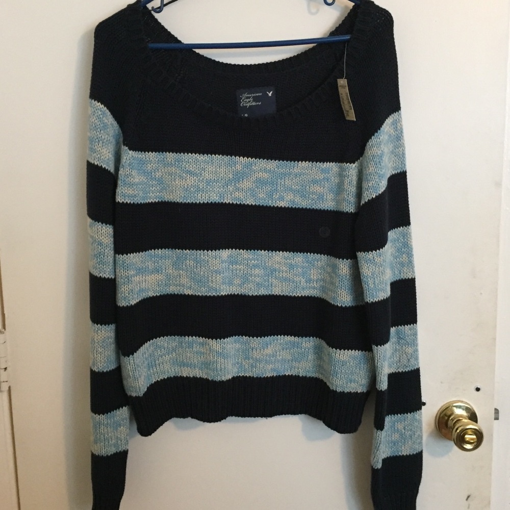 American Eagle Striped Sweater